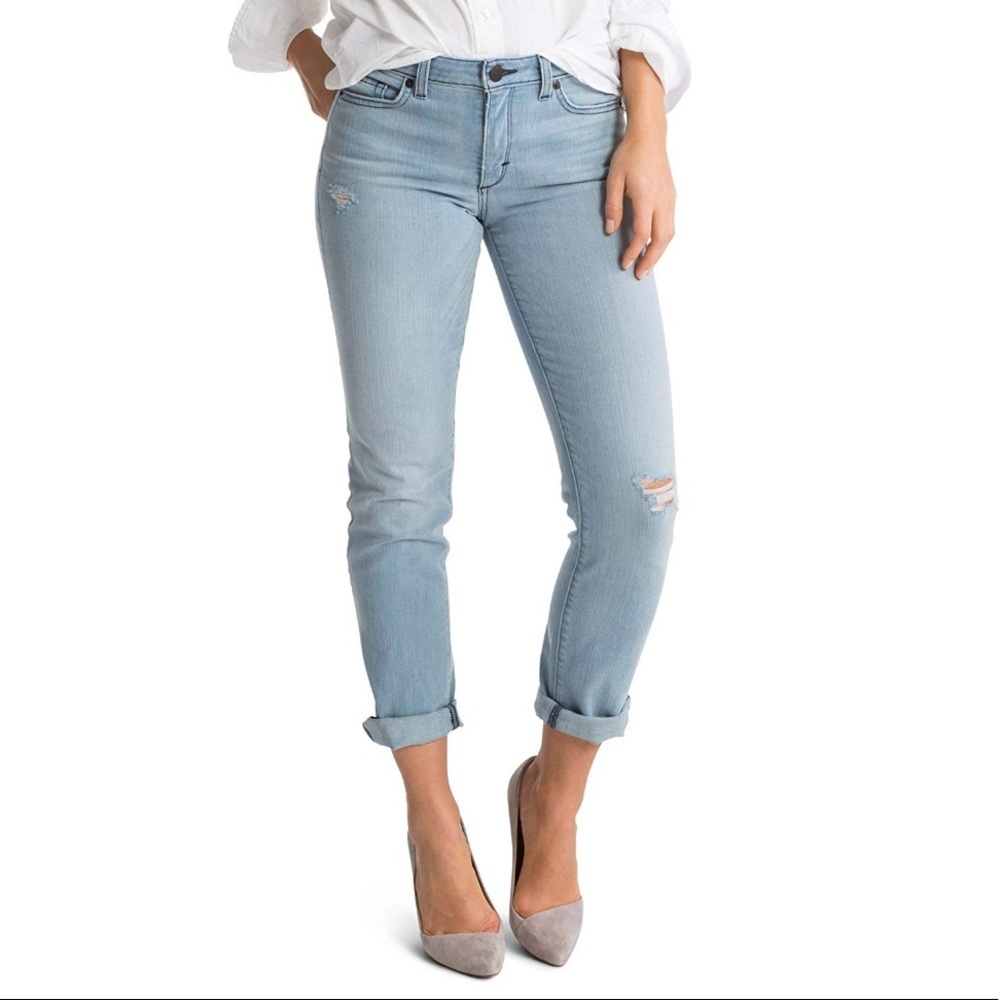 SPANX Slim-X Casual Cuffed Jeans Size 28